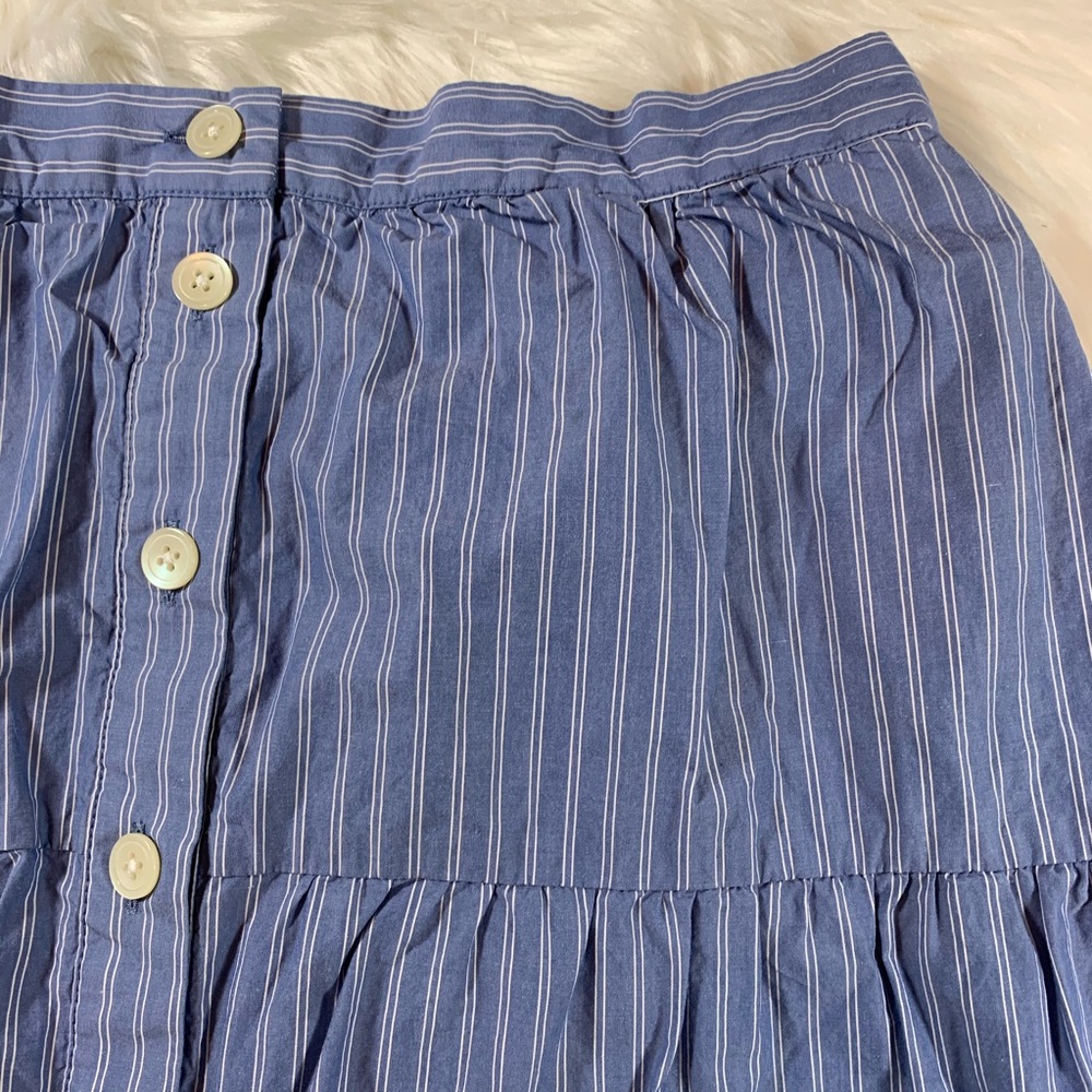 Madewell Bistro Stripe Skirt sz XS - Picture 4 of 7